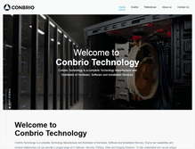 Tablet Screenshot of conbrio-it.com